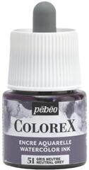 Cerneală Pébéo Colorex Cerneală de desen Neutral Grey 45 ml 1 buc.