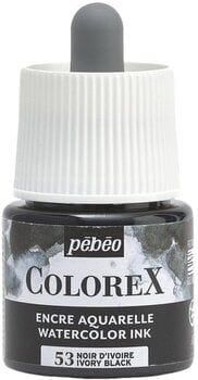 Ink Pébéo Colorex Drawing Ink Ivory Black 45 ml 1 pc - 1