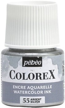 Мастило Pébéo Colorex Рисуване с мастило Silver 45 ml 1 бр. - 1