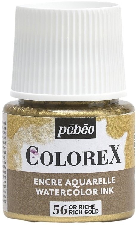 Tinta Pébéo Colorex Crtanje tušem Rich Gold 45 ml 1 kom