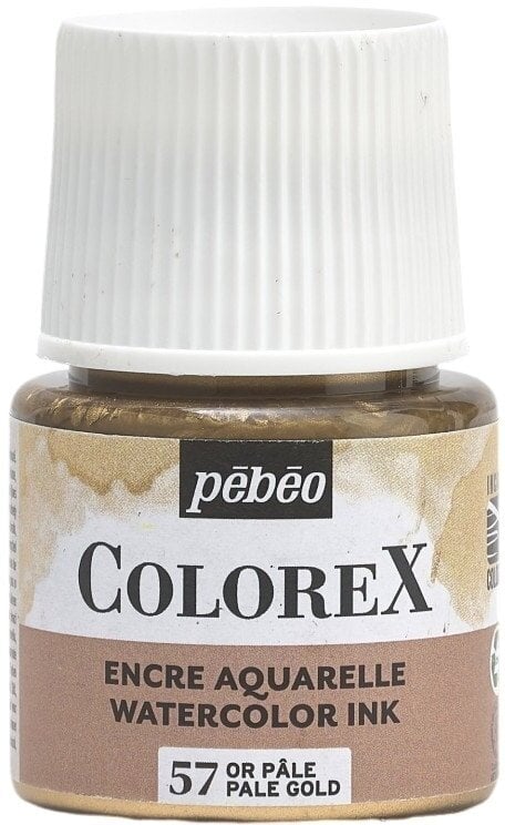 Bläck Pébéo Colorex Bläck för ritning Pale Gold 45 ml 1 st