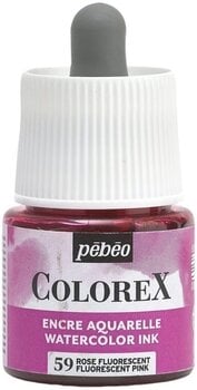 Tinta Pébéo Colorex Tinta para desenho Fluorescent Pink 45 ml 1 un. - 1