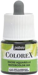 Tinta Pébéo Colorex Crtanje tušem Fluorescent Green 45 ml 1 kom