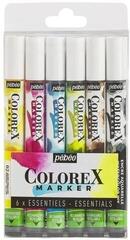 Pixur cu pâslă Pébéo Colorex Essentials 6 buc.