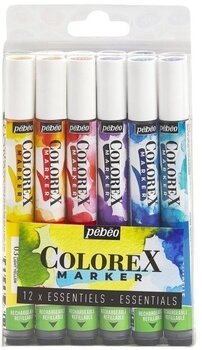 Flomaster Pébéo Colorex Essentials 12 kom - 1