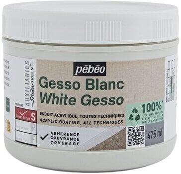 Culoarea de bază
 Pébéo White Gesso Origin oaie 475 ml 1 buc. - 1