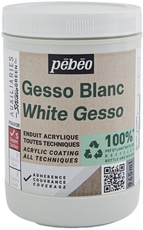 Pébéo White Gesso Origin Šeps 945 ml 1 ks