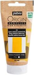 Akrylová barva Pébéo Origin Akrylová barva Deep Cadmium Yellow Hue 60 ml 1 ks