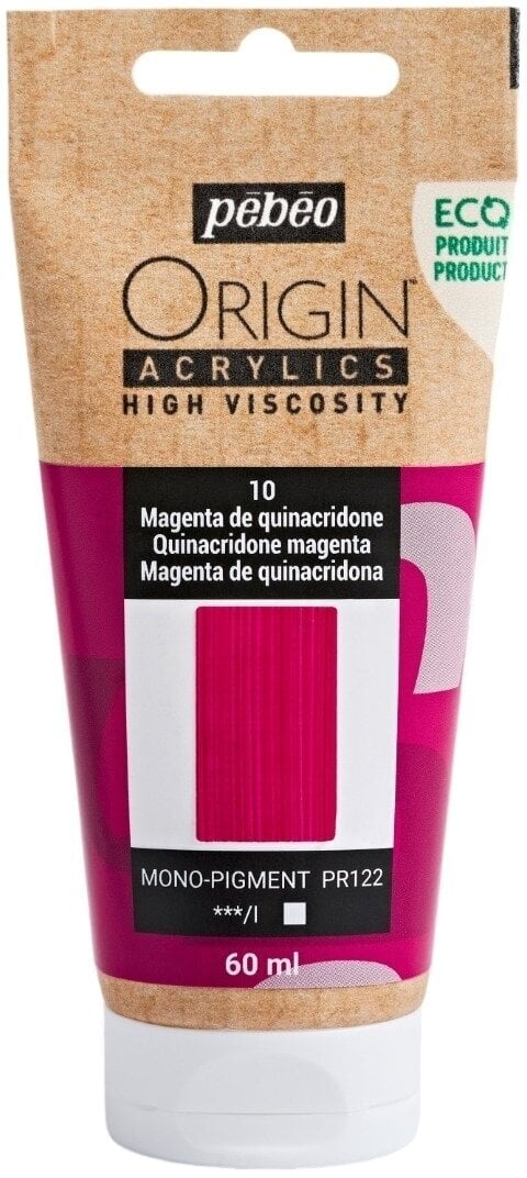 Pébéo Origin Akrylová barva Quinacridone Magenta 60 ml 1 ks