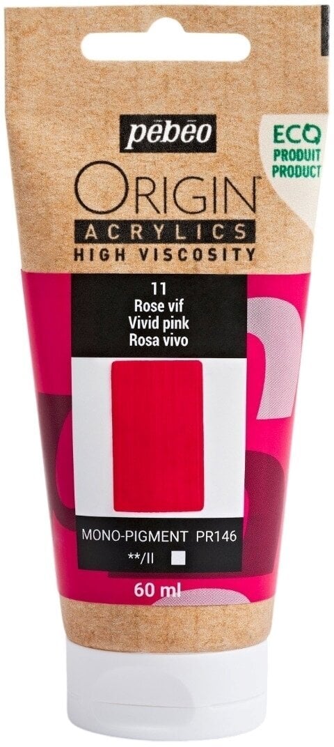 Pébéo Origin Akrylová barva Vivid Pink 60 ml 1 ks