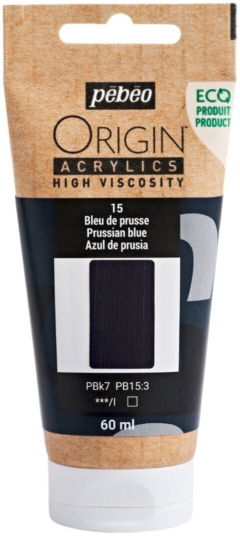 Pébéo Origin Akrylová barva Prussian Blue 60 ml 1 ks