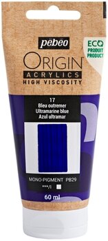 Culoare acrilică Pébéo Origin Vopsea acrilică Ultramarine Blue 60 ml 1 buc. - 1