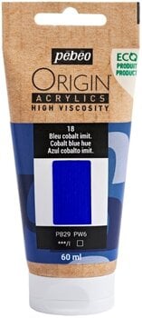 Akrylová barva Pébéo Origin Akrylová barva Cobalt Blue Hue 60 ml 1 ks - 1