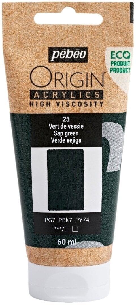 Pébéo Origin Akrylová barva Sap Green 60 ml 1 ks