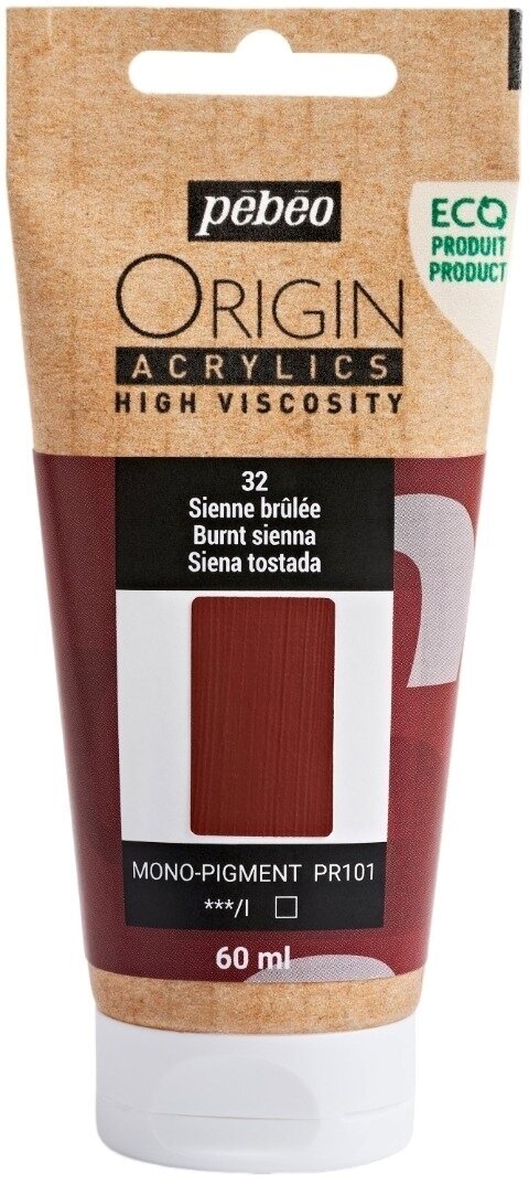 Pébéo Origin Akrylová barva Burnt Sienna 60 ml 1 ks