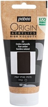 Akrylfärg Pébéo Origin Akrylfärg Raw Umber 60 ml 1 st - 1