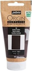 Tinta acrílica Pébéo Origin Tinta acrílica Burnt Umber 60 ml 1 un.
