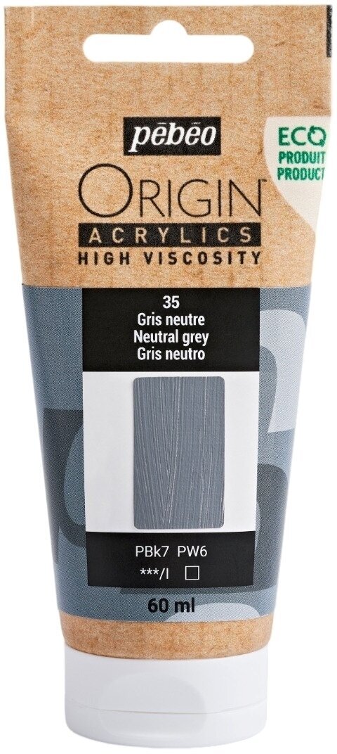 Pébéo Origin Akrylová barva Neutral Grey 60 ml 1 ks