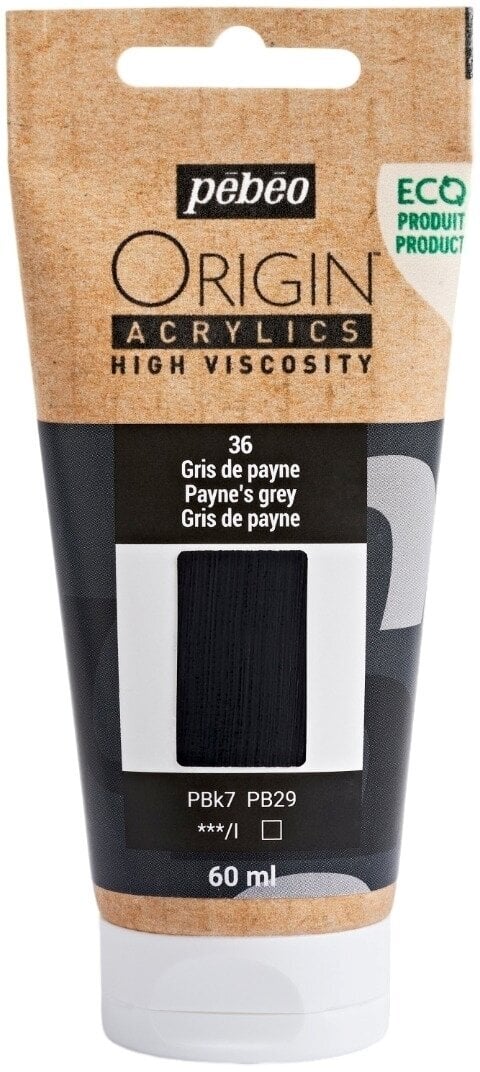 Pébéo Origin Akrylová barva Payne's Grey 60 ml 1 ks