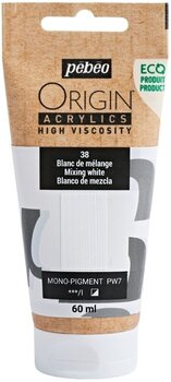 Acrylfarbe Pébéo Origin Acrylfarbe Mixing White 60 ml 1 stk - 1