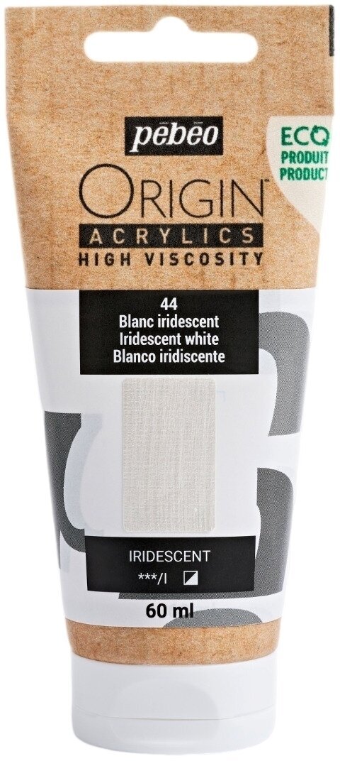 Pébéo Origin Akrylová barva Iridescent White 60 ml 1 ks