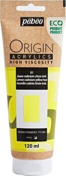 Akrilna boja Pébéo Origin Акрилне боје Lemon Cadmium Yellow Hue 120 ml 1 kom - 1