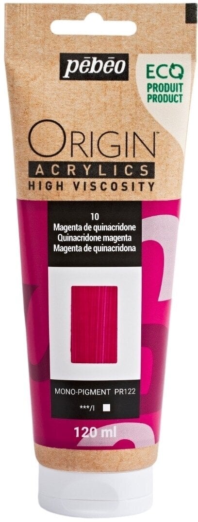 Pébéo Origin Akrylová barva Quinacridone Magenta 120 ml 1 ks