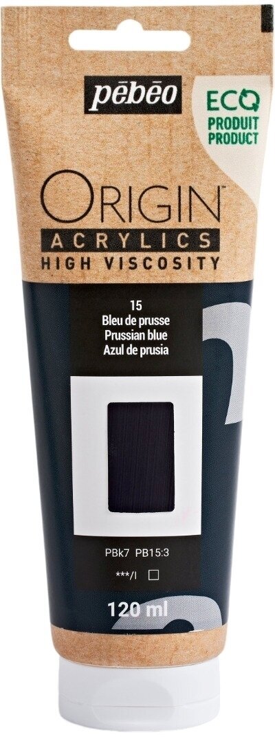 Pébéo Origin Akrylová barva Prussian Blue 120 ml 1 ks