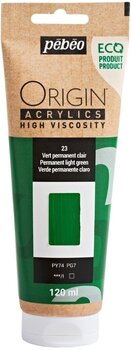 Akrilna boja Pébéo Origin Акрилне боје Permanent Green Light 120 ml 1 kom - 1