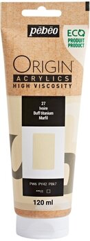 Acrylfarbe Pébéo Origin Acrylfarbe Buff Titanium 120 ml 1 stk - 1
