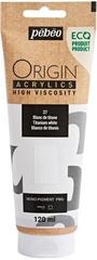 Tinta acrílica Pébéo Origin Tinta acrílica Titanium White 120 ml 1 un.