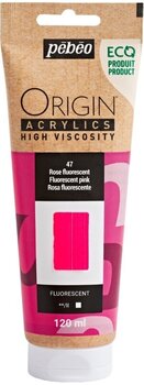 Tinta acrílica Pébéo Origin Tinta acrílica Fluorescent Pink 120 ml 1 un. - 1
