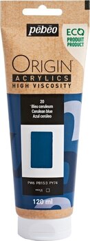 Acrylic Paint Pébéo Origin Acrylic Paint Cerulean Blue 120 ml 1 pc - 1