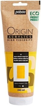 Culoare acrilică Pébéo Origin Vopsea acrilică Medium Cadmium Yellow Hue 240 ml 1 buc. - 1