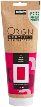 Culoare acrilică Pébéo Origin Vopsea acrilică Vivid Pink 240 ml 1 buc. - 1