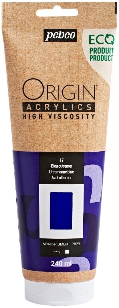 Pébéo Origin Akrylová barva Ultramarine Blue 240 ml 1 ks