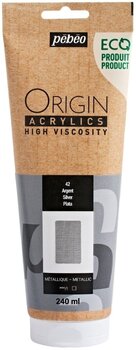 Acrylfarbe Pébéo Origin Acrylfarbe Silver 240 ml 1 stk - 1