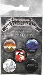 Кръпка / значка Metallica Albums 1983-1991 Значка