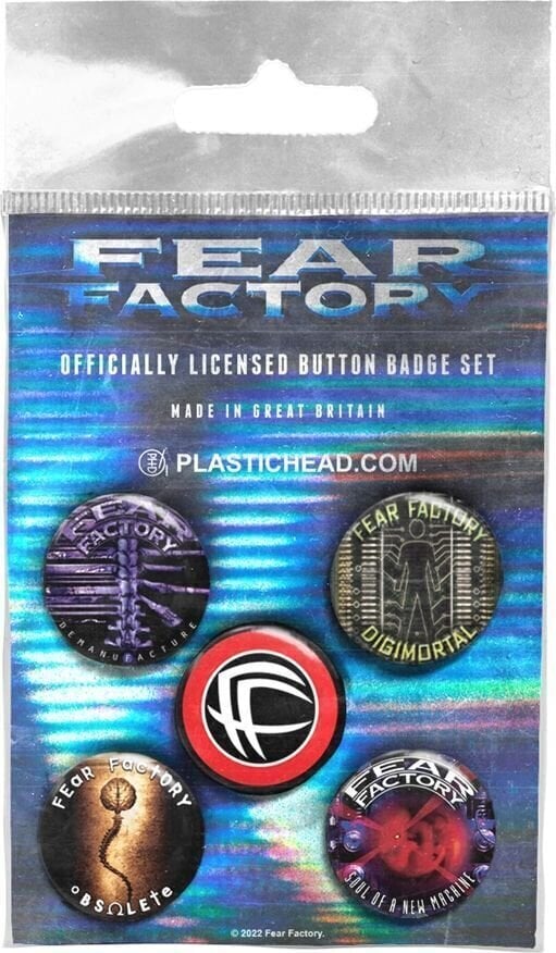Naszywka / Odznaka Fear Factory PHBADGE144 Odznaka