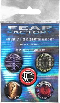 Naszywka / Odznaka Fear Factory PHBADGE144 Odznaka - 1