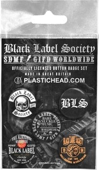 Закрпа / Значка Black Label Society PHBADGE129 Значка - 1
