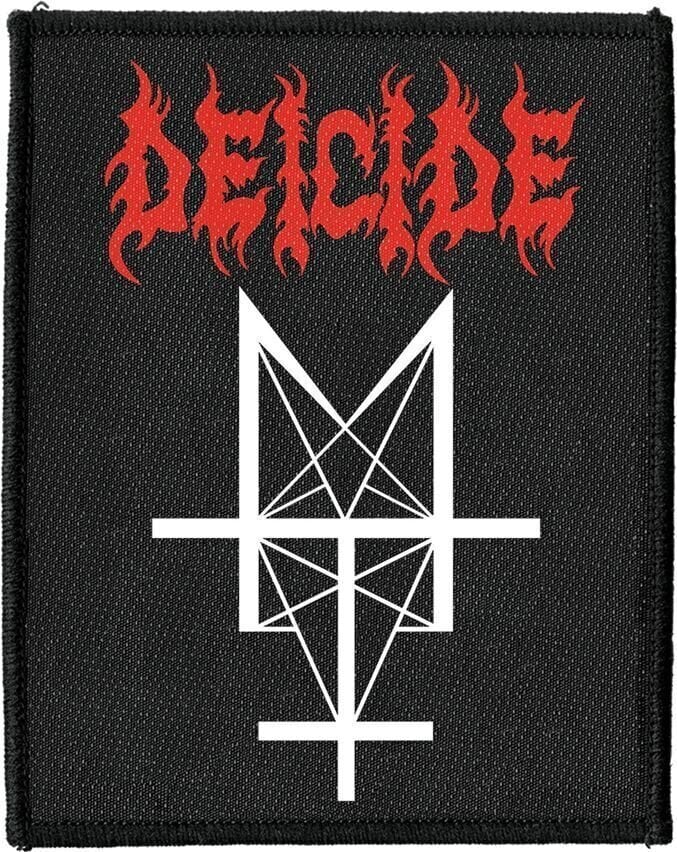 Toppa / Distintivo Deicide Trifixion Toppa da cucire