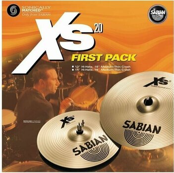 Cymbal Set Sabian XS5011 XS20 FIRST PACK - 1