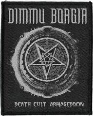 Кръпка / значка Dimmu Borgir Death Cult Armageddon Silver Кръпка за пришиване