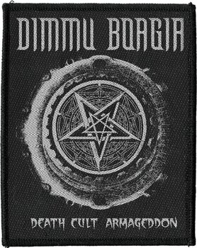 Plaaster / märk Dimmu Borgir Death Cult Armageddon Silver Õmmeldav plaaster - 1