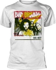 T-shirt Bad Brains Colour Block White M T-shirt