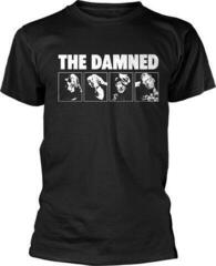 Camiseta de manga corta The Damned Headshots Black S Camiseta de manga corta