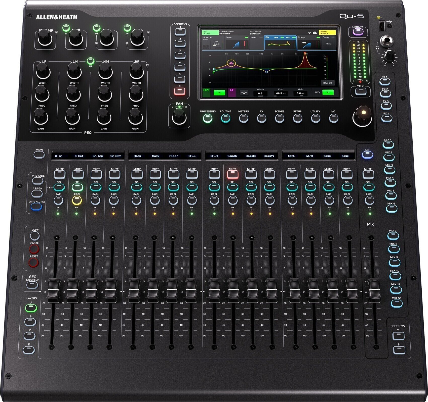 Mikser cyfrowy Allen & Heath QU-5 Mikser cyfrowy