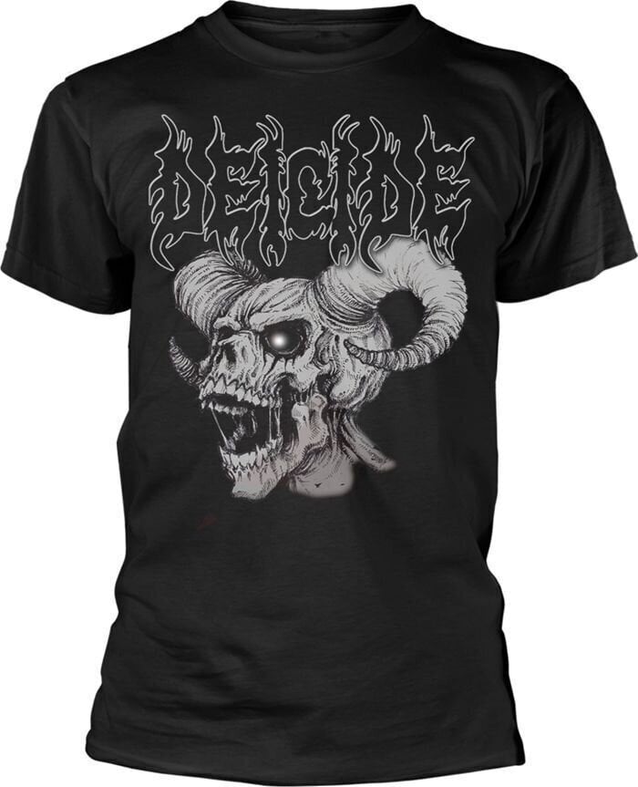 Πουκάμισο Deicide Skull Horns Black 2XL Πουκάμισο