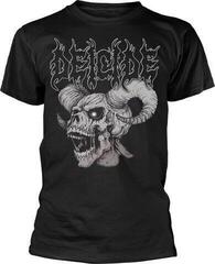 Риза Deicide Skull Horns Unisex Тениска с къс ръкав/Black/Къси